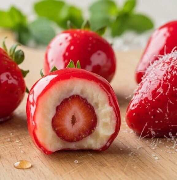 Receita de morango do amor