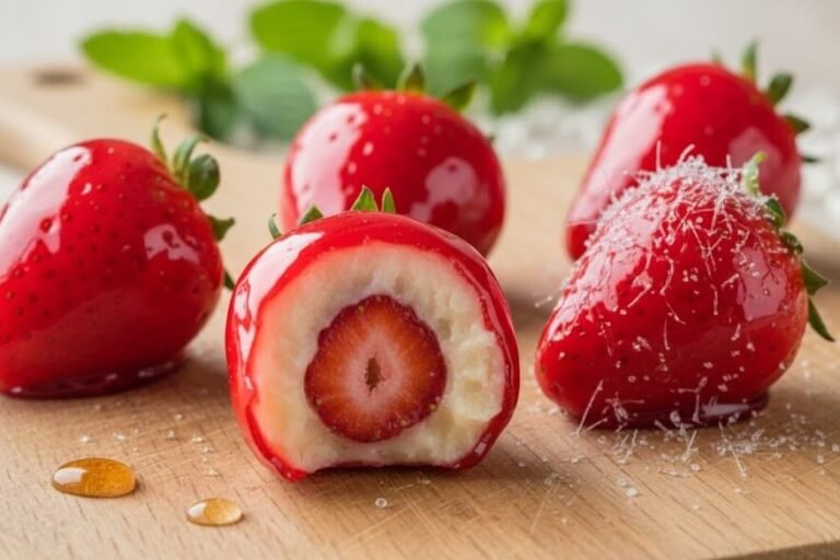 Receita de morango do amor