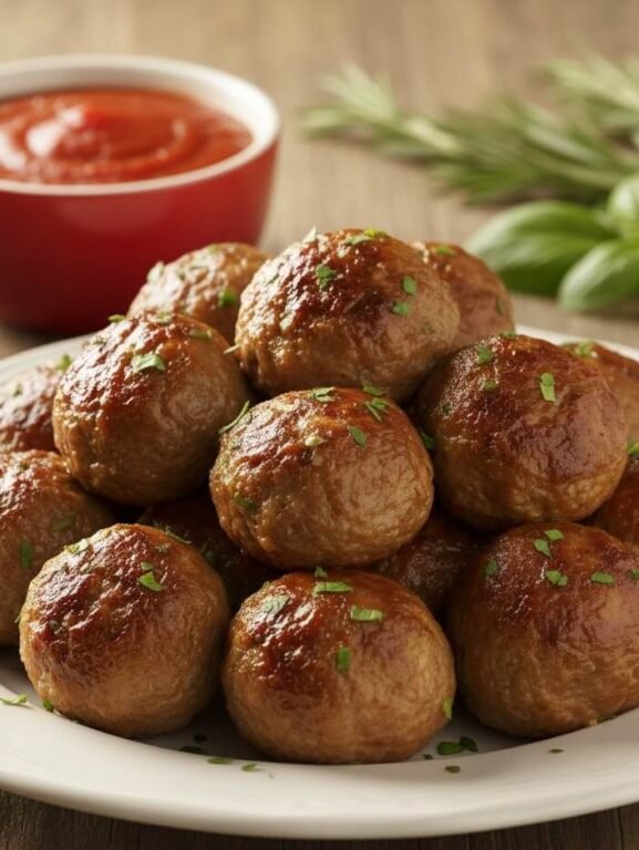 Receita de almondegas