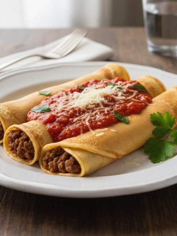 Receita de panqueca simples