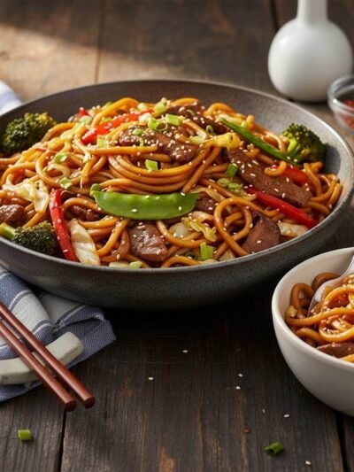 Receita de yakisoba simples