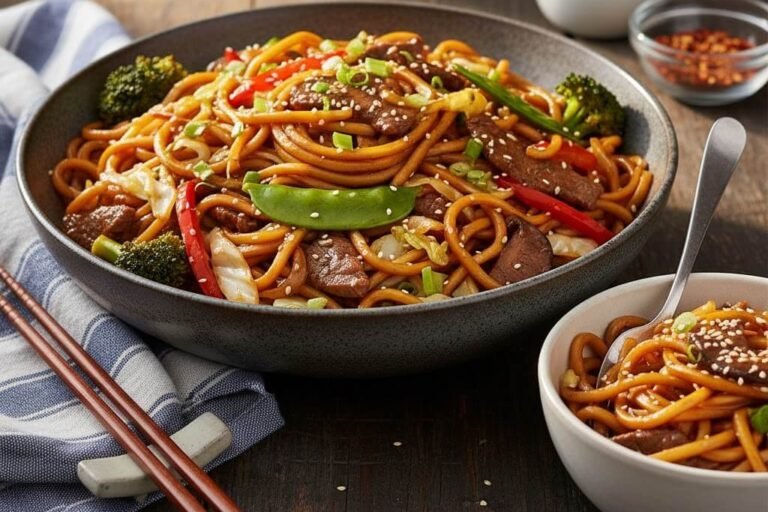 Receita de yakisoba simples