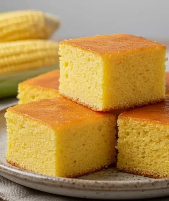 Bolo de milho de lata no liquidificador