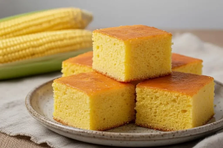 Bolo de milho de lata no liquidificador