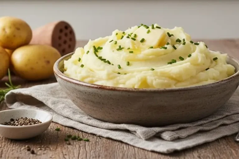 Receita Purê de batata