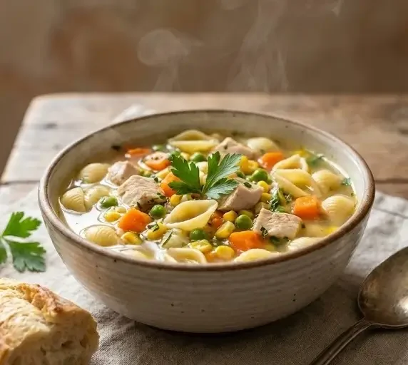 Receita Sopa de legumes com macarrão
