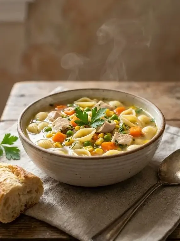 Receita Sopa de legumes com macarrão