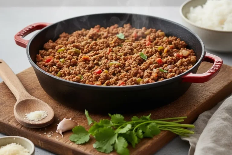 Receita de Carne moída simples