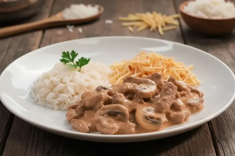 Receita de Estrogonofe de carne