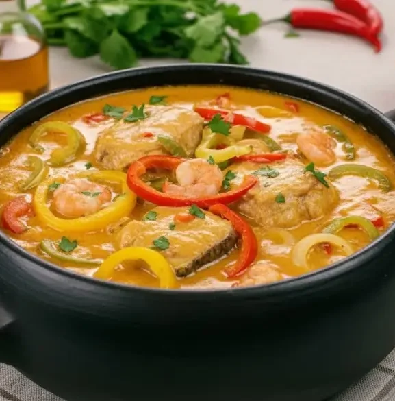 Receita de Moqueca de peixe fácil O Sabor da Bahia em 30 Minutos!