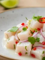 Receita de ceviche de tilápia delicioso